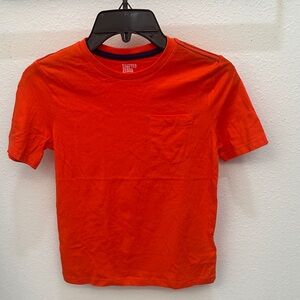 Orange Short Sleeve Pocket Tee